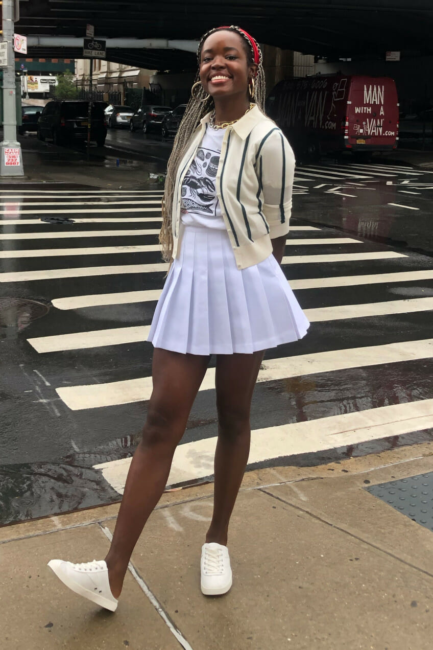 3 Outfits That Prove Backless Sneakers Are Underrated