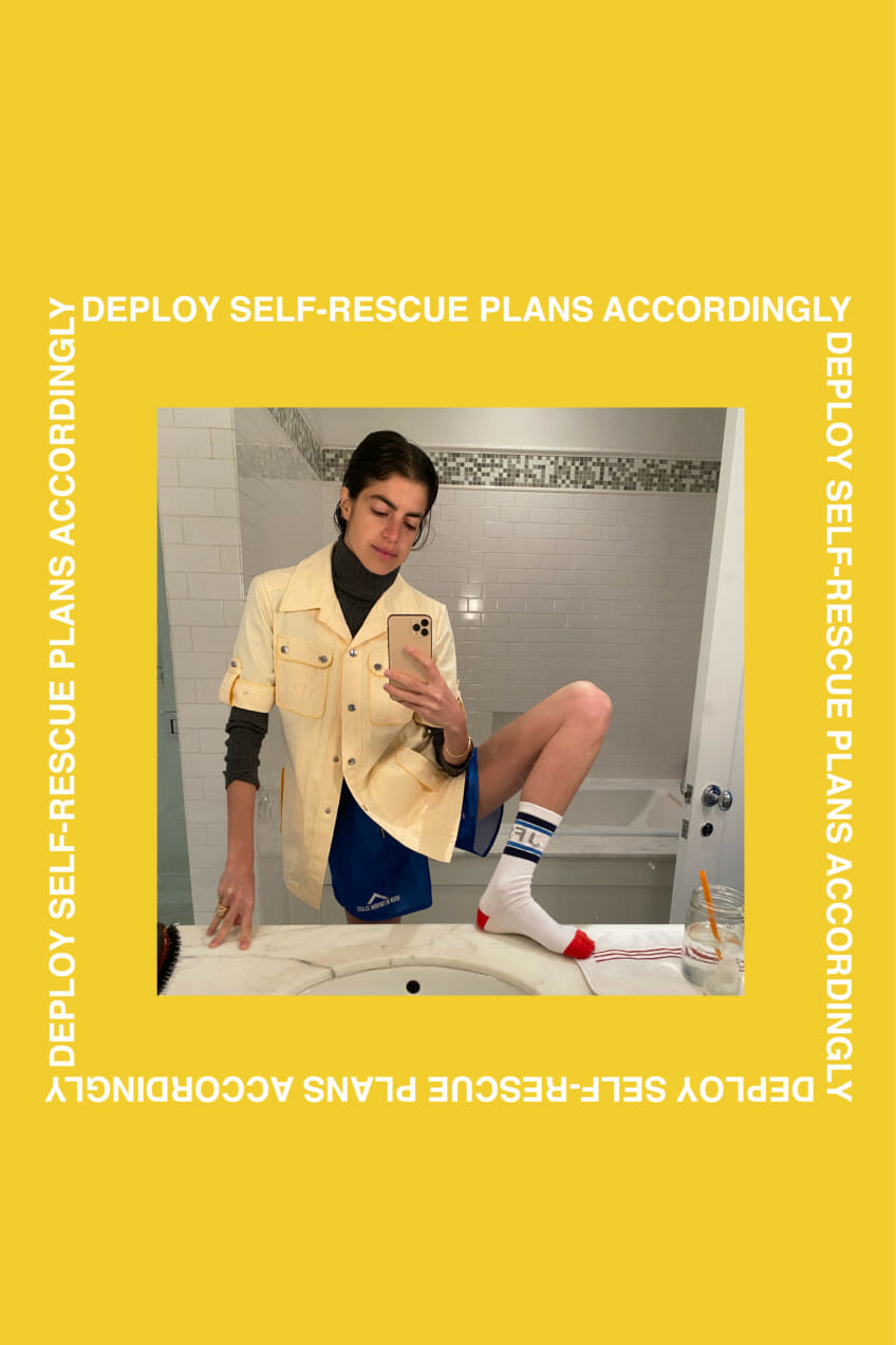 Socks Are the New Sneakers and Different Model Truths From the Guts of Quarantine
